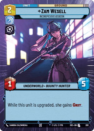 Zam Wesell, Inconspicuous Assassin - Hyperspace