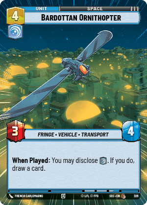 Bardottan Ornithopter - Hyperspace