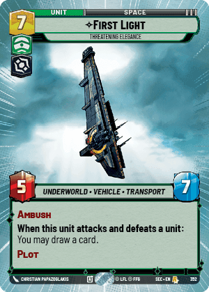 First Light, Threatening Elegance - Hyperspace