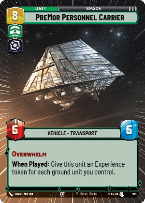 PreMor Personnel Carrier - Hyperspace