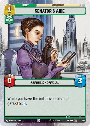 Senator's Aide - Hyperspace
