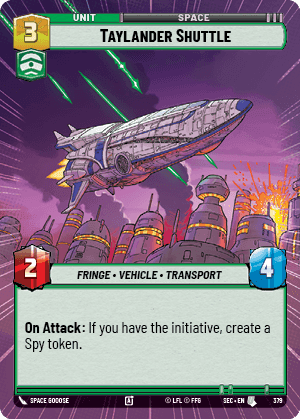 Taylander Shuttle - Hyperspace