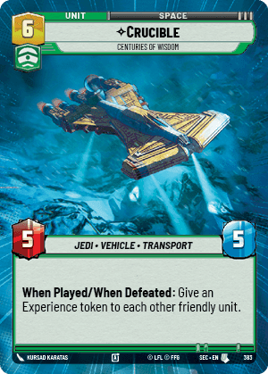 Crucible, Centuries of Wisdom - Hyperspace