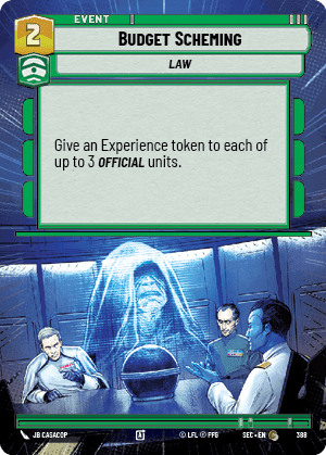Budget Scheming - Hyperspace