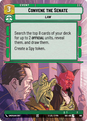 Convene the Senate - Hyperspace