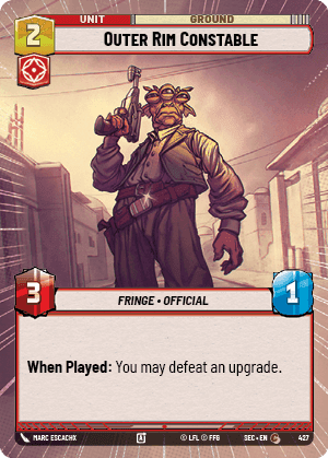Outer Rim Constable - Hyperspace