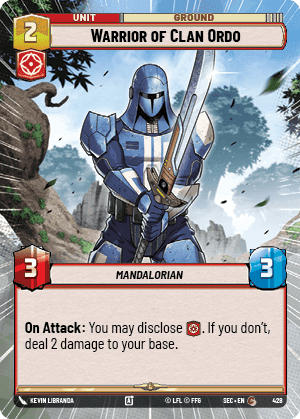Warrior of Clan Ordo - Hyperspace