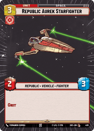 Republic Aurek Starfighter - Hyperspace
