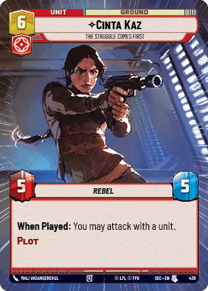 Cinta Kaz, The Struggle Comes First - Hyperspace