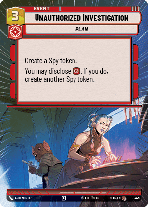 Unauthorized Investigation - Hyperspace