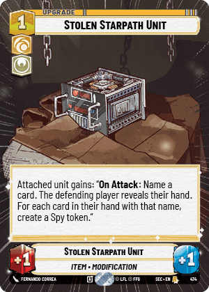 Stolen Starpath Unit - Hyperspace