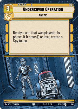Undercover Operation - Hyperspace
