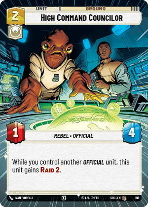 High Command Councilor - Hyperspace