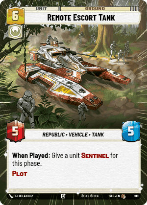 Remote Escort Tank - Hyperspace