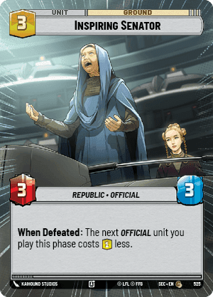 Inspiring Senator - Hyperspace