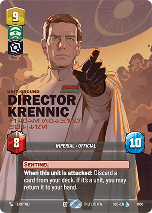 Director Krennic, I Lose Nothing But Time - Prestige