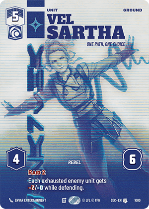Vel Sartha, One Path, One Choice - Prestige