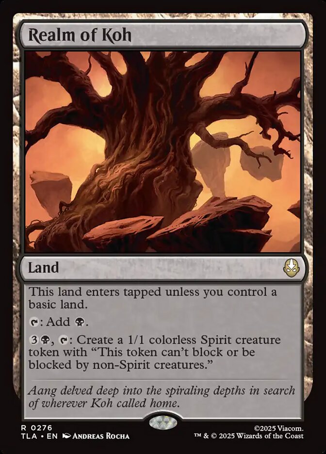 Realm of Koh, Avatar: The Last Airbender Card Art