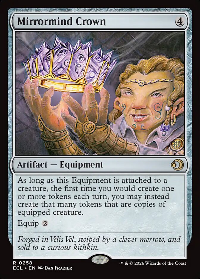 Mirrormind Crown, Lorwyn Eclipsed Card Art