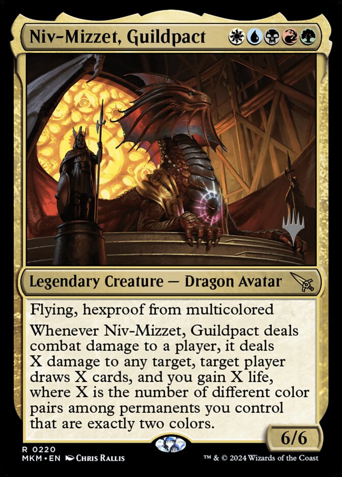 Niv-Mizzet, Guildpact, Murders at karlov manor promos Card Art