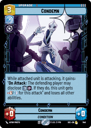 Condemn - Foil