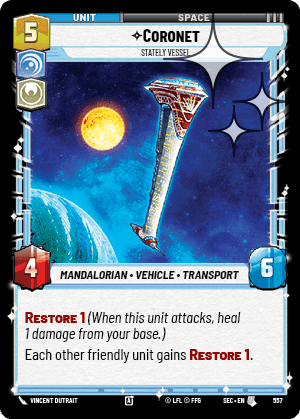 Coronet, Stately Vessel - Foil