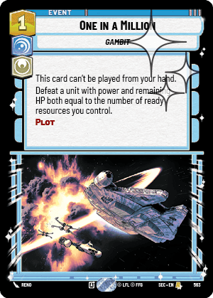 One in a Million - Foil