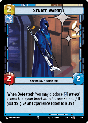 Senate Warden - Foil