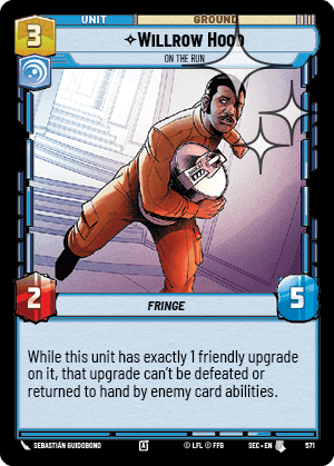 Willrow Hood, On the Run - Foil