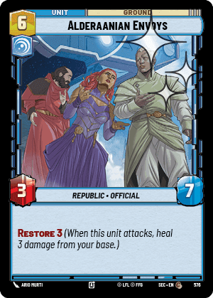 Alderaanian Envoys - Foil