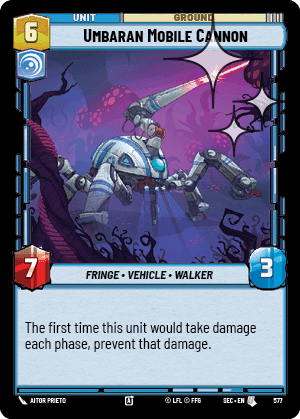 Umbaran Mobile Cannon - Foil