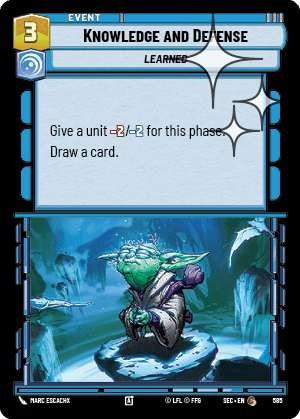 Knowledge and Defense - Foil