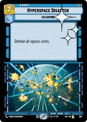 Hyperspace Disaster - Foil