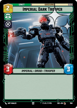 Imperial Dark Trooper - Foil