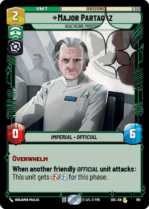 Major Partagaz, Healthcare Provider - Foil