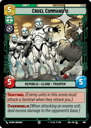 Cruel Commandos - Foil