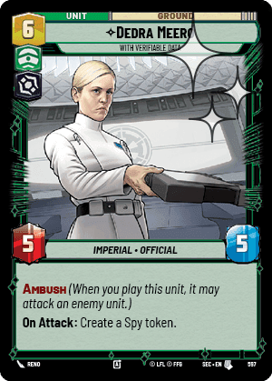 Dedra Meero, With Verifiable Data - Foil