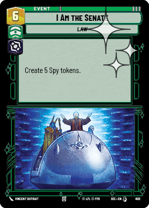 I Am the Senate - Foil