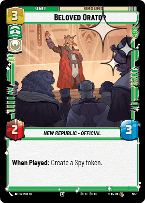 Beloved Orator - Foil