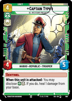Captain Typho, All Necessary Precautions - Foil