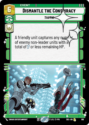 Dismantle the Conspiracy - Foil