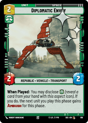 Diplomatic Envoy - Foil