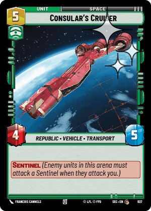 Consular's Cruiser - Foil
