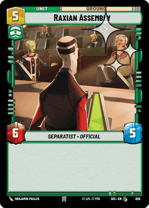 Raxian Assembly - Foil