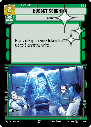 Budget Scheming - Foil