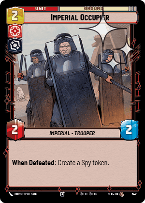 Imperial Occupier - Foil