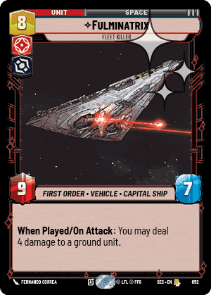 Fulminatrix, Fleet Killer - Foil
