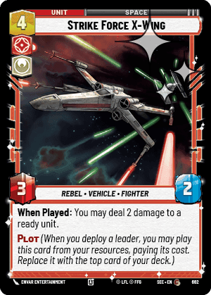 Strike Force X-Wing - Foil