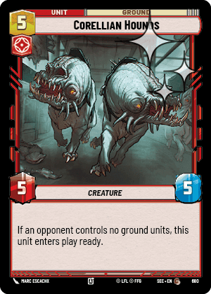 Corellian Hounds - Foil