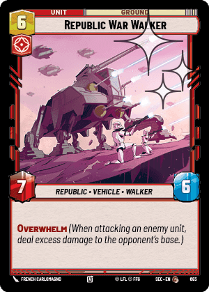 Republic War Walker - Foil